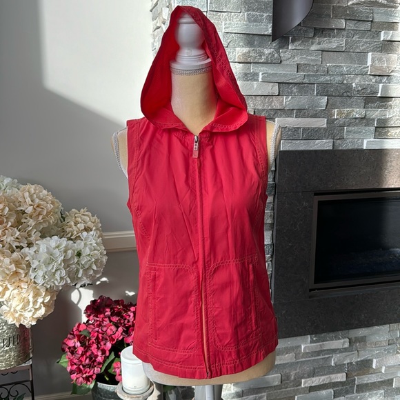 Zenergy by Chicos Orange Vest Size 0 (XS/S) - Picture 1 of 7